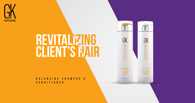 BALANCING SHAMPOO & CONDITIONER- REVITALIZING CLIENT'S HAIR!