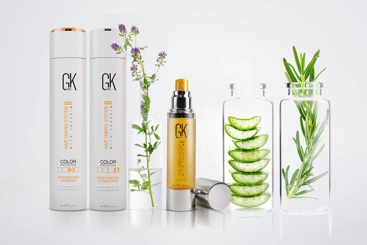 Front View of Plant-Based Hair Care Product