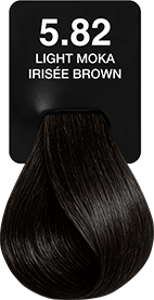 5.82 Light Moka Irisee Brown